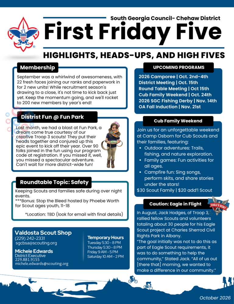 October Newsletter